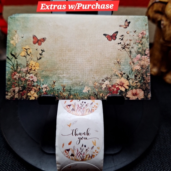Shipping Supplies Other - 550ct. 50 Thank You Cards 500 Stickers BONUS: 3 Random Polymailers